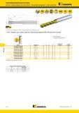 1266 Цельные твердосплавные метчики Kennametal Beyond с винтовыми канавками Глухие отверстия Сплав KC7542 с покрытием из TiAlN + TiN рекомендуется для обра Мастер-каталог KENNAMETAL 2013 Металлорежущий инструмент Точение Обработка отверстий Фрезерование Стр. L12