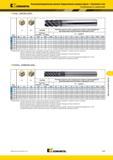 1415 Высокопроизводительные концевые фрезы Kennametal Закаленная сталь Рекомендации по применению F4/5AJ AWS/M/LX50R Группа материала KC633M Скорость резан Мастер-каталог KENNAMETAL 2013 Металлорежущий инструмент Точение Обработка отверстий Фрезерование Стр. M43