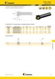 1545 Возможность обработки труднодоступных мест Kennametal Dodeka Mini 45° Концевые На каждой пластине по двенадцать режущих кромок Dodeka Mini 45° Концевы Мастер-каталог KENNAMETAL 2013 Металлорежущий инструмент Точение Обработка отверстий Фрезерование Стр. O9