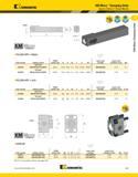 105 Kennametal Micro QUICK-CHANGE TOOLM6 KM Micro Clamping Units Square Shanks Flange Mounts A R/LCM-HPC Metric order number catalog number CSWS syst Каталог KENNAMETAL 2013 Инструментальная оснастка и вспомогательный инструмент для универсальных металлорежущих станков и обрабатывающих центров с ЧПУ Стр. A65