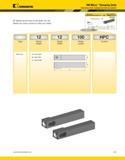 117 K raMAMCTAi- KM Micro Clamping Units n _xlvtliNAlVlt IAL Clamping Units Catalog Numbering System e i ni I , M i By referencing this easy-to-use g Каталог KENNAMETAL 2013 Инструментальная оснастка и вспомогательный инструмент для универсальных металлорежущих станков и обрабатывающих центров с ЧПУ Стр. A77