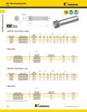 164 a KM Mini Clamping Units KM Mini Clamping Units Lathe Kennametal CSWS iKMlMn QUICK-CHANGE TOOLING NCM-SS Round Shank Metric order number catalog Каталог KENNAMETAL 2013 Инструментальная оснастка и вспомогательный инструмент для универсальных металлорежущих станков и обрабатывающих центров с ЧПУ Стр. A124