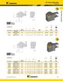 185 Kennametal KM Mini Cutting Units S-Clamping KMlMini QUKK-GHAH6E TOOLMG SCAC 90° order number catalog number CSMS system size L1 F mm in H1 mm in Каталог KENNAMETAL 2013 Инструментальная оснастка и вспомогательный инструмент для универсальных металлорежущих станков и обрабатывающих центров с ЧПУ Стр. A145