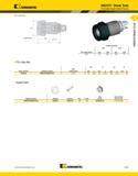 293 Kennametal (TG continued) KM32TS Shank Tools TG Single-Angle Collet Chucks Collet Capacity mm inch TG collet series min max min max TG75 2,6 20,0 Каталог KENNAMETAL 2013 Инструментальная оснастка и вспомогательный инструмент для универсальных металлорежущих станков и обрабатывающих центров с ЧПУ Стр. A253