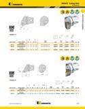 323 Kennametal KMl QUJCK CHANGE MSRN 75° KM40TS Cutting Units M-Clamping order number catalog number mm L1 in mm F in gage insert shim lock pin clamp Каталог KENNAMETAL 2013 Инструментальная оснастка и вспомогательный инструмент для универсальных металлорежущих станков и обрабатывающих центров с ЧПУ Стр. A283