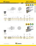 339 Kennametal KMl QUJCK CHANGE KM40TS Cutting Units S-Clamping SDUC 93° order number catalog number mm L1 in mm F in D min mm in gage insert insert Каталог KENNAMETAL 2013 Инструментальная оснастка и вспомогательный инструмент для универсальных металлорежущих станков и обрабатывающих центров с ЧПУ Стр. A299