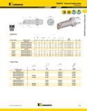 355 Kennametal KMl QUJCK CHANGE KM40TS Internal Cutting Units M-Clamping D min MDUN 93° order number catalog number mm D2 in D min mm in mm F in mm L Каталог KENNAMETAL 2013 Инструментальная оснастка и вспомогательный инструмент для универсальных металлорежущих станков и обрабатывающих центров с ЧПУ Стр. A315
