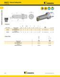358 a KM40TS Internal Cutting Units KM40TS Internal Cutting Units P-Clamping Kennametal QUICK CHANGE PDUN 93° order number catalog number D2 mm in D Каталог KENNAMETAL 2013 Инструментальная оснастка и вспомогательный инструмент для универсальных металлорежущих станков и обрабатывающих центров с ЧПУ Стр. A318