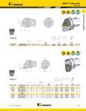 403 Kennametal KM50TS Cutting Units M-Clamping MSDN 45° n 1 L1 n r order number catalog number L1 F mm in gage insert shim lock pin clamp clamp screw Каталог KENNAMETAL 2013 Инструментальная оснастка и вспомогательный инструмент для универсальных металлорежущих станков и обрабатывающих центров с ЧПУ Стр. A363