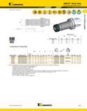 545 Kennametal KM63TS Shank Tools ER Single-Angle Collet Chucks (Collet Chuck continued) Collet Capacity ER collet series min mm max min inch max ER2 Каталог KENNAMETAL 2013 Инструментальная оснастка и вспомогательный инструмент для универсальных металлорежущих станков и обрабатывающих центров с ЧПУ Стр. A505