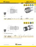551 Kennametal / g \ L9 J l| ll LJLJ I Llb L1G KM63TS Shank Tools Drill Fix Drill Adapters TC Tap Chucks DAI order number catalog number D1 D2 L1 L9 Каталог KENNAMETAL 2013 Инструментальная оснастка и вспомогательный инструмент для универсальных металлорежущих станков и обрабатывающих центров с ЧПУ Стр. A511