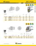 569 Kennametal PRGC 0° KM80TS Cutting Units P-Clamping order number catalog number mm L1 in mm F in gage insert shim clamp screw clamp stud kg lbs 36 Каталог KENNAMETAL 2013 Инструментальная оснастка и вспомогательный инструмент для универсальных металлорежущих станков и обрабатывающих центров с ЧПУ Стр. A529