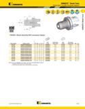 653 Kennametal KM80ATC Shank Tools Whistle Notch /End Mill Combination Adapters WN/EM Whistle Notch/End Mill Combination Adapter order number catalog Каталог KENNAMETAL 2013 Инструментальная оснастка и вспомогательный инструмент для универсальных металлорежущих станков и обрабатывающих центров с ЧПУ Стр. A613