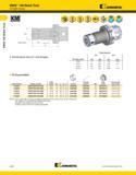666 a KM4X 100 Shank Tools KM4X 100 Shank Tools TG Collet Chucks Kennametal Tremendous Grip (3:1 advantage) Collet Capacity mm inch TG collet series Каталог KENNAMETAL 2013 Инструментальная оснастка и вспомогательный инструмент для универсальных металлорежущих станков и обрабатывающих центров с ЧПУ Стр. A626