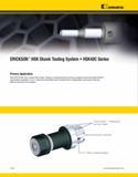 822 Kennametal t ERICKSON HSK Shank Tooling System HSK40C Series Primary Application ERICKSON HSK Face Contact Short Taper Tooling is manufactured fr Каталог KENNAMETAL 2013 Инструментальная оснастка и вспомогательный инструмент для универсальных металлорежущих станков и обрабатывающих центров с ЧПУ Стр. C126
