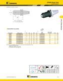 875 Kennametal (EM BTKV Form B/AD continued) A \_j D1 I 7 1 IfTT _ L I I I I I H II II II II I t- L9 L1FC 'x L1 L1FC = from flange face L1 = from tap Каталог KENNAMETAL 2013 Инструментальная оснастка и вспомогательный инструмент для универсальных металлорежущих станков и обрабатывающих центров с ЧПУ Стр. D13