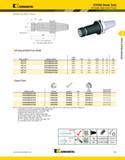 891 Kennametal BTKV50 Shank Tools ER Single-Angle Collet Chucks (ER BTKV Form B/AD continued) L1FC = from flange face L1 = from taper gage diameter E Каталог KENNAMETAL 2013 Инструментальная оснастка и вспомогательный инструмент для универсальных металлорежущих станков и обрабатывающих центров с ЧПУ Стр. D29