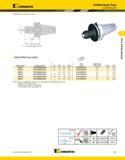 893 Kennametal BTKV50 Shank Tools End Mill Adapters (EM BTKV Form B/AD continued) f- <; II ' rn ' (< ' i i i x; L1FC L1 L1FC = from flange face L1 = Каталог KENNAMETAL 2013 Инструментальная оснастка и вспомогательный инструмент для универсальных металлорежущих станков и обрабатывающих центров с ЧПУ Стр. D31