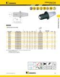 925 Kennametal L1 = from taper gage diameter ERICKSON CVKV50 Shank Tools End Mill Adapters EM IN-CVKV Form B/AD order number catalog number D1 D2 L1 Каталог KENNAMETAL 2013 Инструментальная оснастка и вспомогательный инструмент для универсальных металлорежущих станков и обрабатывающих центров с ЧПУ Стр. D63