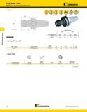 942 BT30 Shank Tools BT30 Shank Tools DA 08 Series Double-Angle Collet Chucks Kennametal Grip 1:1 ERICKSON DA Hex-BT Form AD Collet Capacity mm inch Каталог KENNAMETAL 2013 Инструментальная оснастка и вспомогательный инструмент для универсальных металлорежущих станков и обрабатывающих центров с ЧПУ Стр. E12