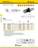 1044 CAT40 Shank Tools CAT40 Shank Tools TG Flush Face Single-Angle Collet Chucks Kennametal Tremendous Grip (3:1 advantage) Totally flush face, lockn Каталог KENNAMETAL 2013 Инструментальная оснастка и вспомогательный инструмент для универсальных металлорежущих станков и обрабатывающих центров с ЧПУ Стр. F18