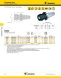 1046 CAT40 Shank Tools CAT40 Shank Tools TG Single-Angle Collet Chucks Kennametal Tremendous Grip (3:1 advantage) Collet Capacity TG collet series mm Каталог KENNAMETAL 2013 Инструментальная оснастка и вспомогательный инструмент для универсальных металлорежущих станков и обрабатывающих центров с ЧПУ Стр. F20