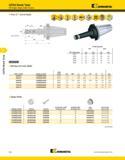 1088 CAT50 Shank Tools CAT50 Shank Tools ER Single-Angle Collet Chucks Kennametal Grip (2:1 advantage) ERICKSON Collet Capacity ER collet series min m Каталог KENNAMETAL 2013 Инструментальная оснастка и вспомогательный инструмент для универсальных металлорежущих станков и обрабатывающих центров с ЧПУ Стр. F62