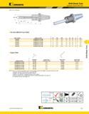 1121 ifEMMAMETAr DV40 Shank Tools ivtNNAlVlt IAL Hydraulic Chucks Slim Line (Slim Line continued) HC Slim MM-DV Form B/AD order number catalog number Каталог KENNAMETAL 2013 Инструментальная оснастка и вспомогательный инструмент для универсальных металлорежущих станков и обрабатывающих центров с ЧПУ Стр. G11