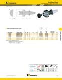 1143 Kennametal DV40 Shank Tools Shell Mill Adapters with Through Coolant (SMC continued) D2 D1 1: SMC Lock MM-DV Form B/AD order number catalog numbe Каталог KENNAMETAL 2013 Инструментальная оснастка и вспомогательный инструмент для универсальных металлорежущих станков и обрабатывающих центров с ЧПУ Стр. G33