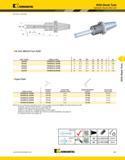 1161 ifEMMAMETAr DV50 Shank Tools ivtNNAlVlt IAL Hydraulic Chucks Slim Line (HC Slim continued) HC Slim MM-DV Form B/AD order number catalog number D1 Каталог KENNAMETAL 2013 Инструментальная оснастка и вспомогательный инструмент для универсальных металлорежущих станков и обрабатывающих центров с ЧПУ Стр. G51
