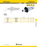 1197 Kennametal QC30 Shank Tools Jacobs Taper Adapters system size - ERICKSON JT-QC IN order number catalog number system size D1 L1 lbs 1018774 QC30J Каталог KENNAMETAL 2013 Инструментальная оснастка и вспомогательный инструмент для универсальных металлорежущих станков и обрабатывающих центров с ЧПУ Стр. H9