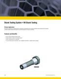 1212 Shank Tooling System R8 Shank Tooling Primary Application R8 Shank Toolholders are designed with a locking groove that aligns into a locking mech Каталог KENNAMETAL 2013 Инструментальная оснастка и вспомогательный инструмент для универсальных металлорежущих станков и обрабатывающих центров с ЧПУ Стр. H24