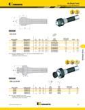 1215 Kennametal R8 Shank Tools End Mill Adapters Shell Mill Adapters ERICKSON EM IN-R8 order number catalog number D1 D2 L1 L9 lock screw wrench size Каталог KENNAMETAL 2013 Инструментальная оснастка и вспомогательный инструмент для универсальных металлорежущих станков и обрабатывающих центров с ЧПУ Стр. H27