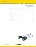 1217 Kennametal w A Straight Shanks Shrink Fit Toolholders I4 I5 TG Single-Angle Collet Chucks I6-I7 Standard I6 Tension and Compression I7 ER Single- Каталог KENNAMETAL 2013 Инструментальная оснастка и вспомогательный инструмент для универсальных металлорежущих станков и обрабатывающих центров с ЧПУ Стр. I1