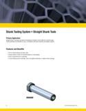 1218 Shank Tooling System Straight Shank Tools Primary Application Straight Shank Toolholders are ideal for extending tool length to reach difficult-t Каталог KENNAMETAL 2013 Инструментальная оснастка и вспомогательный инструмент для универсальных металлорежущих станков и обрабатывающих центров с ЧПУ Стр. I2