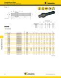 1228 Straight Shank Tools Straight Shank Tools DA 01 Series Double-Angle Collet Chucks Kennametal Grip 1:1 collet series ERICKSON DA 01-SS IN Collet C Каталог KENNAMETAL 2013 Инструментальная оснастка и вспомогательный инструмент для универсальных металлорежущих станков и обрабатывающих центров с ЧПУ Стр. I12