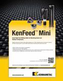 1283 Small High-Feed Milling Cutter for Machining Small and Medium Components Roughing operations through the latest milling strategies up to 55 HRC S Каталог KENNAMETAL 2013 Инструментальная оснастка и вспомогательный инструмент для универсальных металлорежущих станков и обрабатывающих центров с ЧПУ Стр. J39