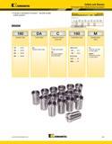 1307 Kennametal Collets and Sleeves DA Double-Angle Catalog Numbering System Industry-standard Erickson double-angle collet system ERICKSON 180DAC160M Каталог KENNAMETAL 2013 Инструментальная оснастка и вспомогательный инструмент для универсальных металлорежущих станков и обрабатывающих центров с ЧПУ Стр. J63
