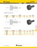 1377 Kennametal Accessories Shell Mill Adapter Lock Screws (SM Lock Screws continued) D2 I D drive size external thread size SM Round Lock Screw Metri Каталог KENNAMETAL 2013 Инструментальная оснастка и вспомогательный инструмент для универсальных металлорежущих станков и обрабатывающих центров с ЧПУ Стр. L37