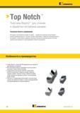 92 Сменные режущие пластины Kennametal Top Notch Beyond для точения и обработки неглубоких канавок Основная область применения Система обеспечи Каталог KENNAMETAL 2017 Новый режущий инструмент и инструментальные системы для металлорежущих промышленных станков и комплексов Стр. A84