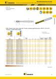 215 Kennametal Многофункциональные метчики Метчики из быстрорежущей стали HSS-E GOtap T838 с винтовыми канавками Глухие отверстия KSU31 TiN KSP3 Каталог KENNAMETAL 2017 Новый режущий инструмент и инструментальные системы для металлорежущих промышленных станков и комплексов Стр. C9