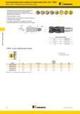 222 Модульные концевые фрезы Kennametal HARVI UKDV с асимметричным расположением режущих зубьев Режущая кромка у центра Основные параметры Каталог KENNAMETAL 2017 Новый режущий инструмент и инструментальные системы для металлорежущих промышленных станков и комплексов Стр. D4