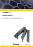 698 Пластины Kennametal K-Lock идеально подходят для обработки глубоких канавок и контурной обработки Уникальная система крепления пластины обеспечивает б Мастер-каталог KENNAMETAL 2013 Металлорежущий инструмент Точение Обработка отверстий Фрезерование Стр. F58