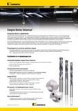 877 Цельные твердосплавные сверла Kennametal Kenna Universal серии B96 B97 разработаны для высокопроизводительной обработки стали, чугуна и нержавеющей ст Мастер-каталог KENNAMETAL 2013 Металлорежущий инструмент Точение Обработка отверстий Фрезерование Стр. G89