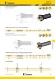 1591 Концевые фрезы Kennametal KSSM 45° Низкая потребляемая мощность Быстрая смена пластин D1 max Ар1 max KSSM 45° Концевые фрезы с хвостовиком Weldon номе Мастер-каталог KENNAMETAL 2013 Металлорежущий инструмент Точение Обработка отверстий Фрезерование Стр. O55