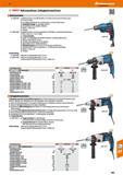 865 ( BOSCH Bohrmaschinen, Schlagbohrmaschinen Bohrmaschinen Gr GBM10RE- Handbohrmaschine mit 600-W-Motor und hohem Drehmoment für Bohrungen bis 10 m Каталог HOFFMANN GROUP 2016 Ручной слесарно-монтажный и контрольно-измерительный инструмент и приборы для предприятий машиностроения и мастерских сервисного обслуживания 47 версия издания Стр. 865 DEU