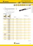 177 Kennametal Цельные твердосплавные сверла Kenna Universal Внутренний подвод СОЖ L5 Значения L, L3 и L4 max приведены в таблице размеров Цельные твердо Каталог KENNAMETAL 2018 Режущий инструмент для обработки отверстий в металлах и сплавах Быстрорежущие метчики и раскатники Сборные фрезы с СРП и твердосплавные Стр. G143