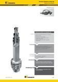 611 Kennametal Чистовая обработка отверстий Пример использования Корпус водяного насоса СТУПЕНЧАТАЯ РАЗВЕРТКА СО ВСТАВКАМИ ИЗ PCD ЗАДАЧА Отверстия подшип Каталог KENNAMETAL 2018 Режущий инструмент для обработки отверстий в металлах и сплавах Быстрорежущие метчики и раскатники Сборные фрезы с СРП и твердосплавные Стр. K185
