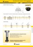1123 Kennametal Фрезы Dodeka Mini 15° для работы с большими подачами (HF) Насадные фрезы Двенадцать режущих кромок на пластине Возможность обработки с бол Каталог KENNAMETAL 2018 Режущий инструмент для обработки отверстий в металлах и сплавах Быстрорежущие метчики и раскатники Сборные фрезы с СРП и твердосплавные Стр. S5