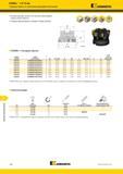 1178 Торцевое фрезерование KSSM8+ IC10 мм Торцевые фрезы со сменными режущими пластинами Kennametal Восемь режущих кромок на пластине обеспечивают низкую Каталог KENNAMETAL 2018 Режущий инструмент для обработки отверстий в металлах и сплавах Быстрорежущие метчики и раскатники Сборные фрезы с СРП и твердосплавные Стр. S60